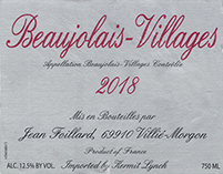 Jean Foillard Beaujolais Villages