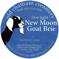 old chatham new moon goat brie cheese