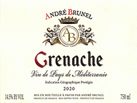 Andre Brunel Vin de Pays Grenache