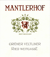 Mantlerhof Grüner Veltliner Ried Weitgasse