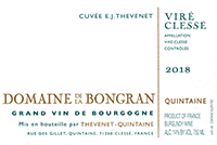Domaine de la Bongran Viré-Clessé Cuvée E J Thevenet