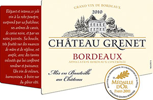 Château Grenet Bordeaux Rouge