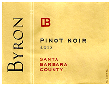Byron Pinot Noir 2012