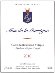 Mas de la Garrigue Côtes du Roussillon Villages