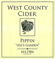 West County Cider Pippin Iris’s Garden