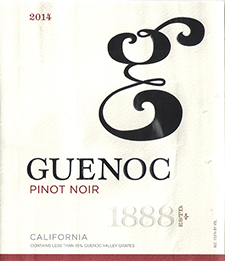 Guenoc Pinot Noir