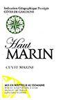 Haut Marin) Còtes de Gascogne Cuvée Marine
