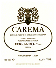 Ferrando Carema Etichetta Blanca