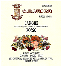 Langhe Rosso Vajra Barolo