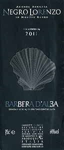 Negro Lorenzo Barbera dAlba