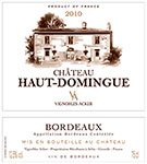 Bordeaux Château Haut-Domingue