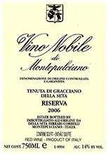 Vino Nobile di Montepulciano Riserva Tenuta di Gracciano della Seta