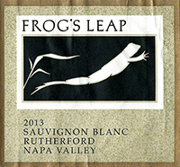 Frog’s Leap Rutherford Sauvignon Blanc