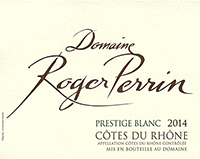 Roger Perrin ‘Prestige’ Côtes du Rhône Blanc