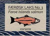 Faroe island salmon tin