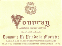 Domaine Pichot Vouvray Le Peu de la Moriette