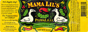 Mama Lil’s PeppaLilli mustard pickle relish, from Portland, Oregon