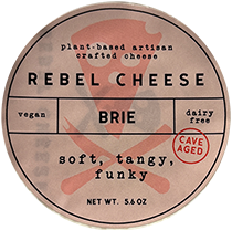 Vegan Brie Cheese from Rebel, Austin, Texas