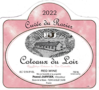 Pascal Janvier Coteaux du Loir Rouge Cuvée du Rosier