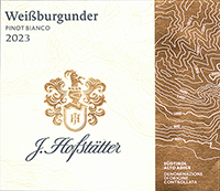 J Hofstatter Weißburgunder Pinot Bianco