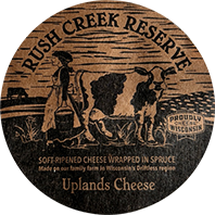 Uplands Cheese Company Rush Creek Reserve cheese