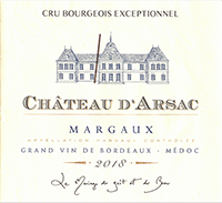 Château D’Arsac Margaux Cru Bourgeois Exceptionnel