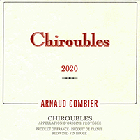 Arnaud Combier Chiroubles