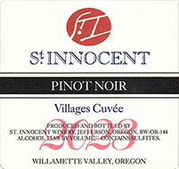 Saint Innocent Pinot Noir Villages Cuvée