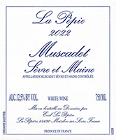 La Pépie Muscadet Sèvre et Maine Mise Précoce