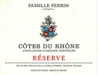 Famille Perrin Côtes du Rhône Blanc Réserve