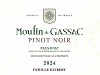 Moulin de Gassac Pays dOc Pinot Noir