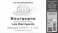 Edmond Cornu et Fils Bourgogne Rouge Les Barrigards